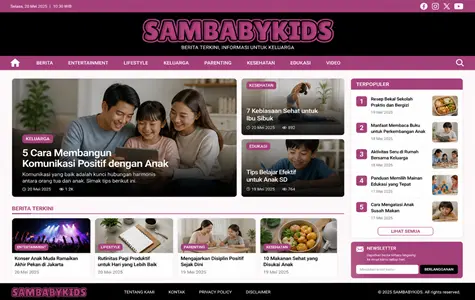 Beginilah Strategi Portal Berita Sambabykids.com Menaklukkan Tantangan Jurnalisme Digital Di Era Informasi