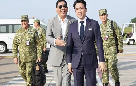 Pertemuan Lanjutan Di Jakarta, Sjafrie Sjamsoeddin Dan Koizumi Shinjiro Perkuat Kerja Sama Pertahanan